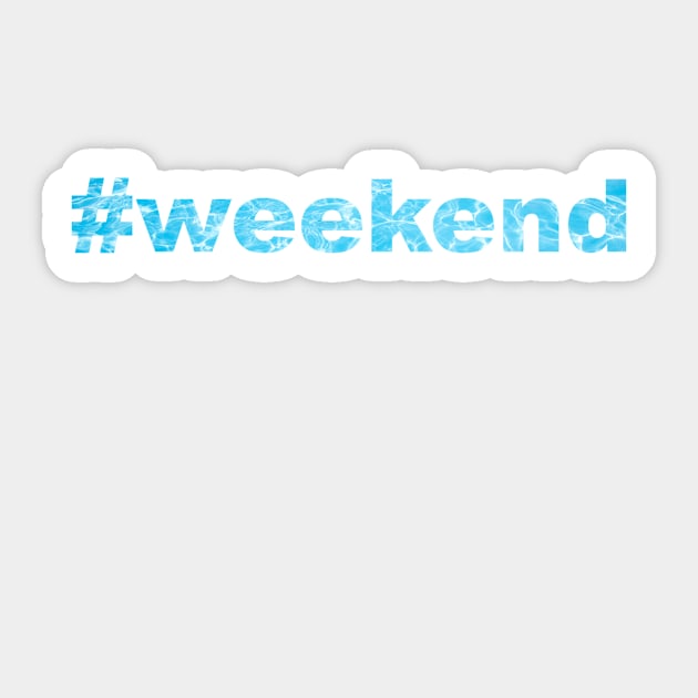 Hashtag Weekend Sticker by PCollection